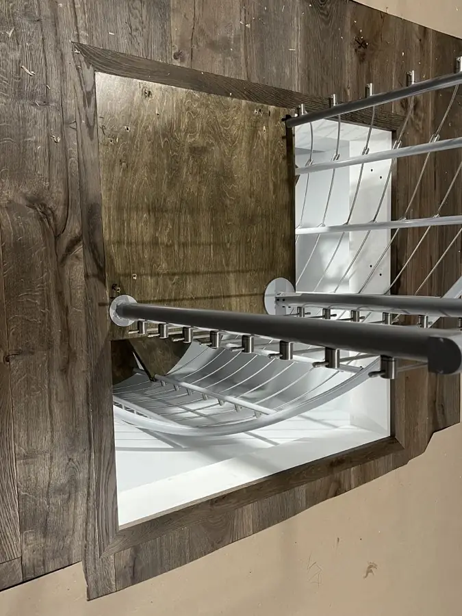 Millwork grain detail by Pandora Group LLC.